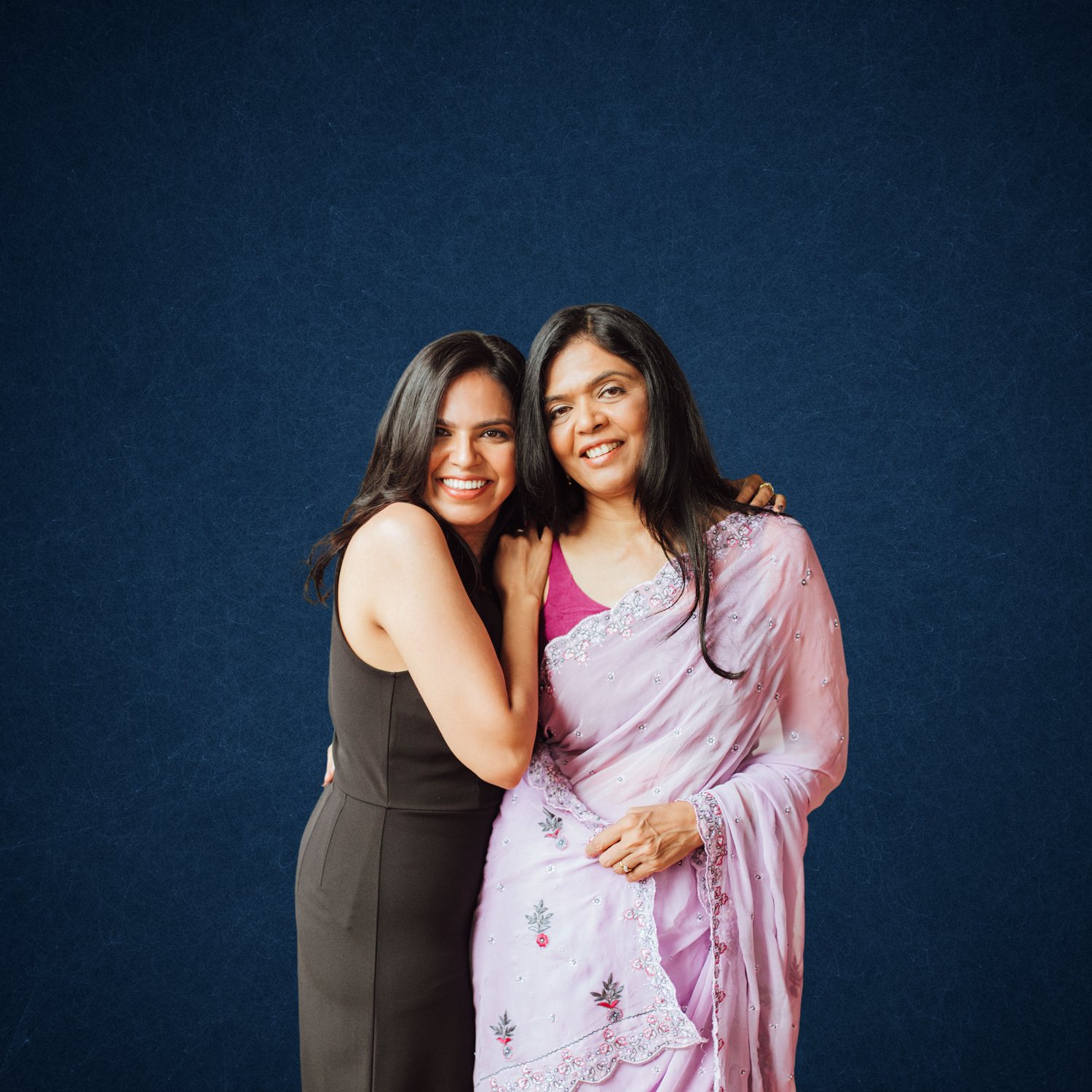 Axi Patel with her mother and Raas co-founder, Shreya Patel